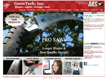 Tablet Screenshot of growtech.com